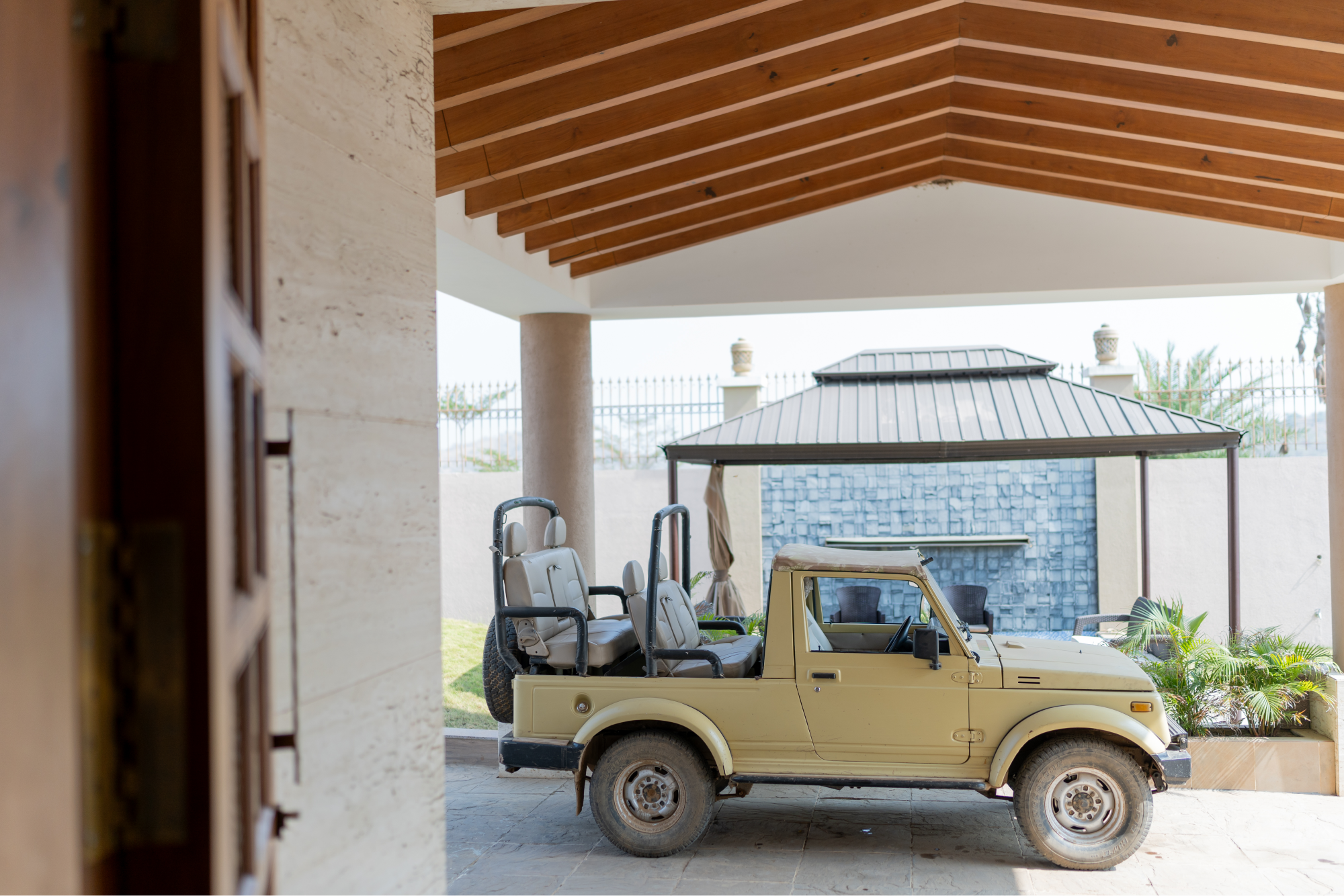 Sasan Gir Jungle Safari Jeep