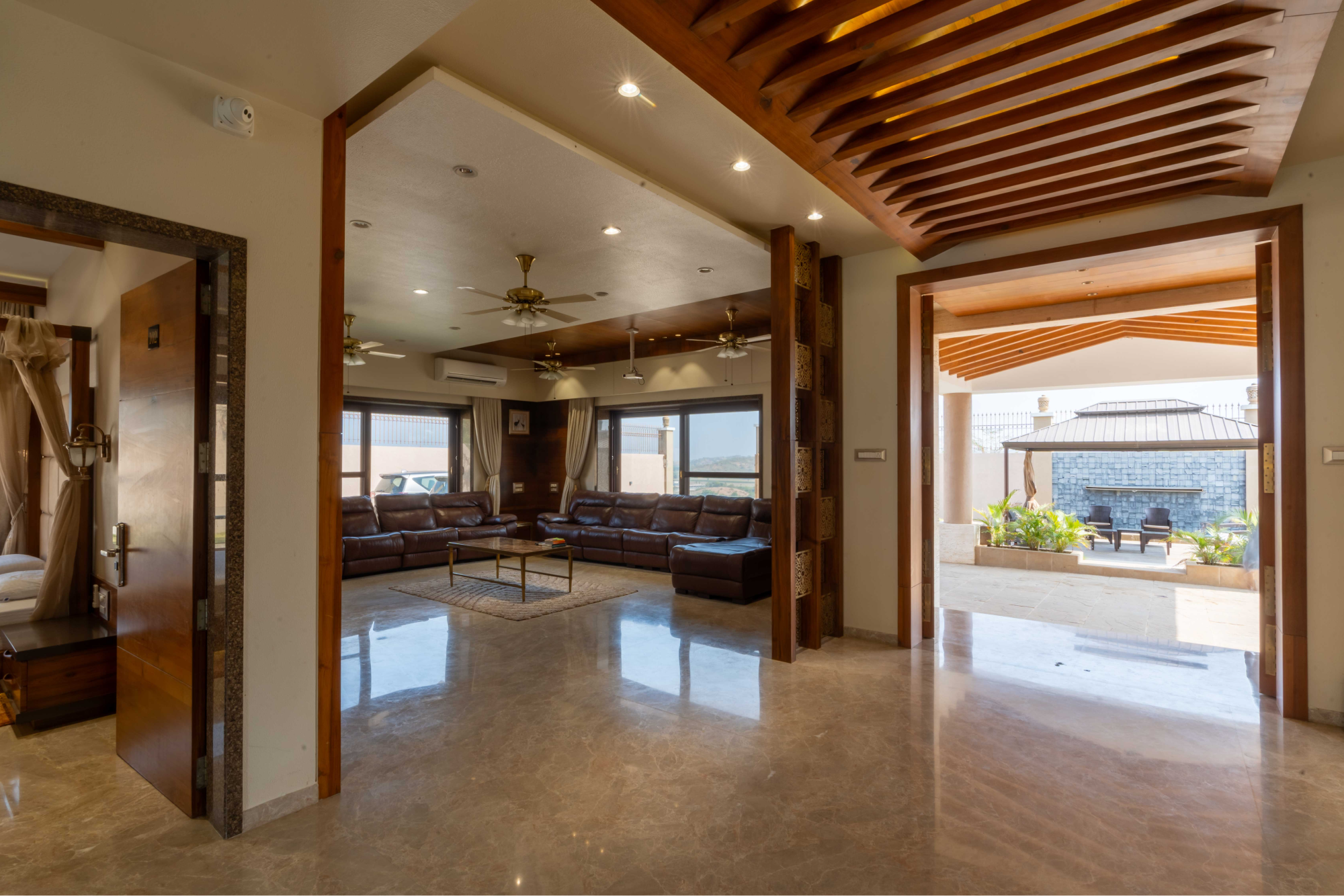 Gir Nature Village Resort entrance area