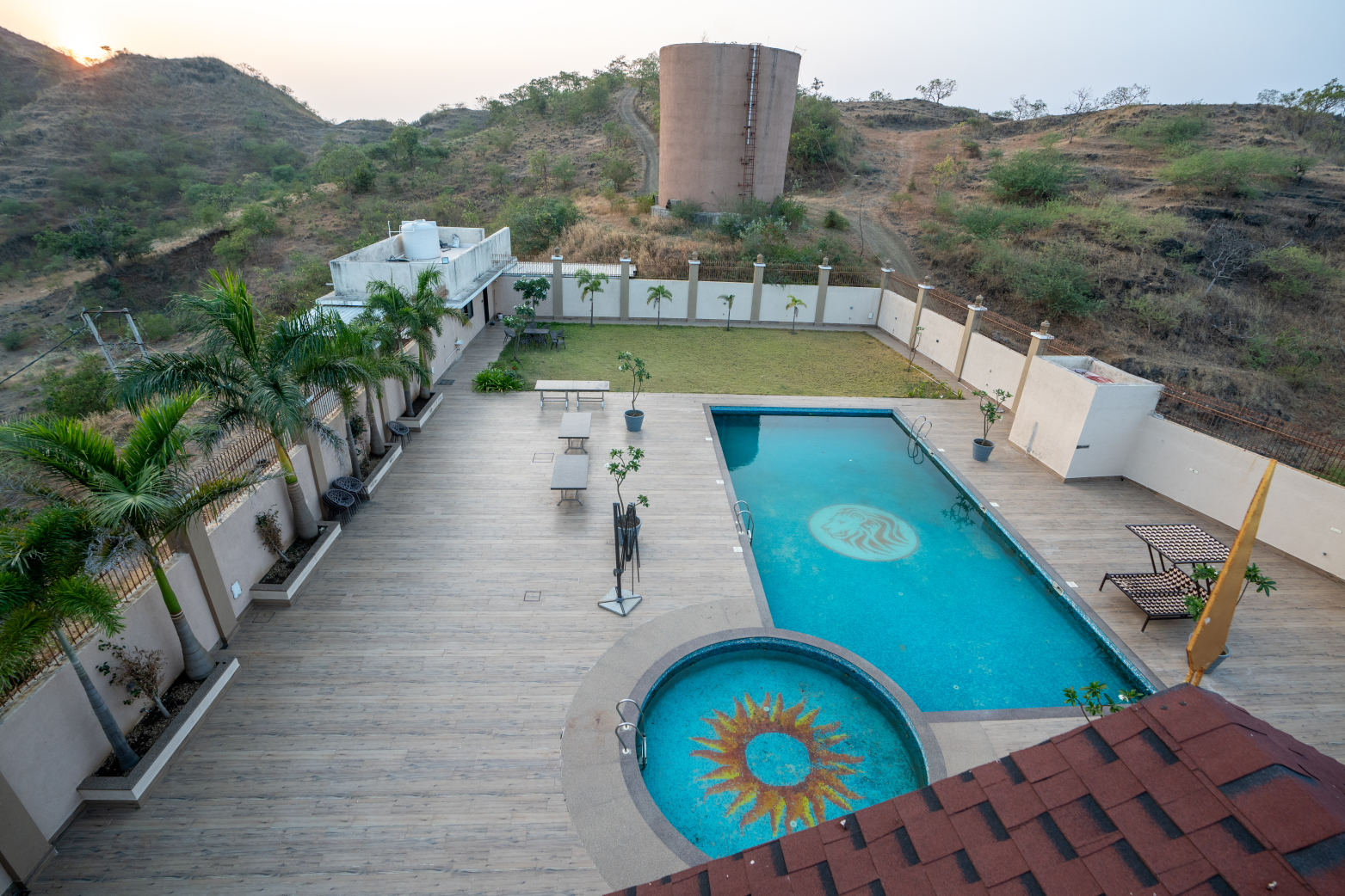 Swimming Pool Resort in Sasan Gir